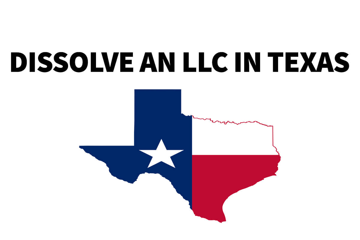 how to dissolve an llc in texas